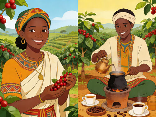 Latest company news about Un voyage vers le berceau du café: l'Éthiopie.